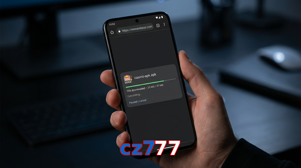 Main screen of Cz777 apk page for PK players